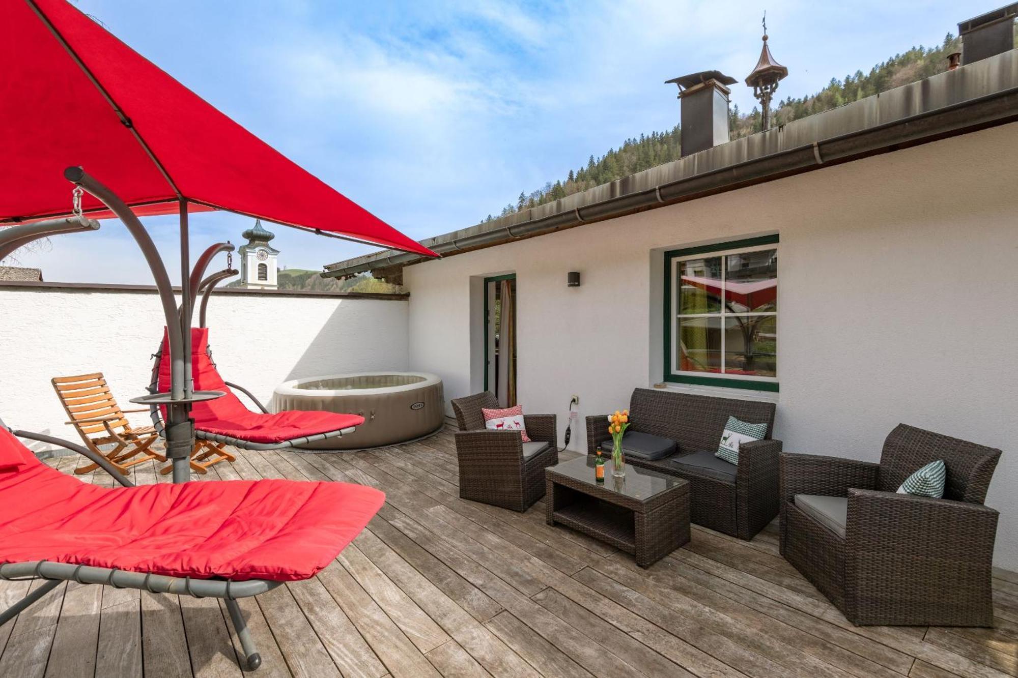 Alpenlodge, Ferienwohnung 8 ティールゼー エクステリア 写真